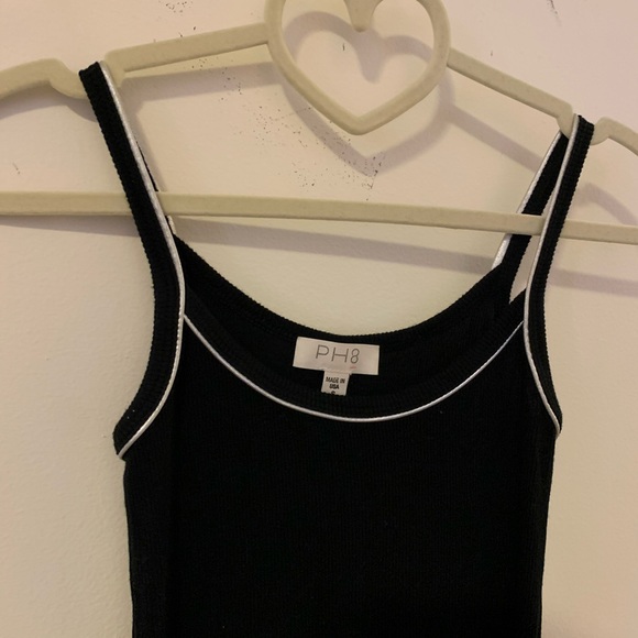 PH8 Black Workout/ Lounge Tank - Picture 3 of 3